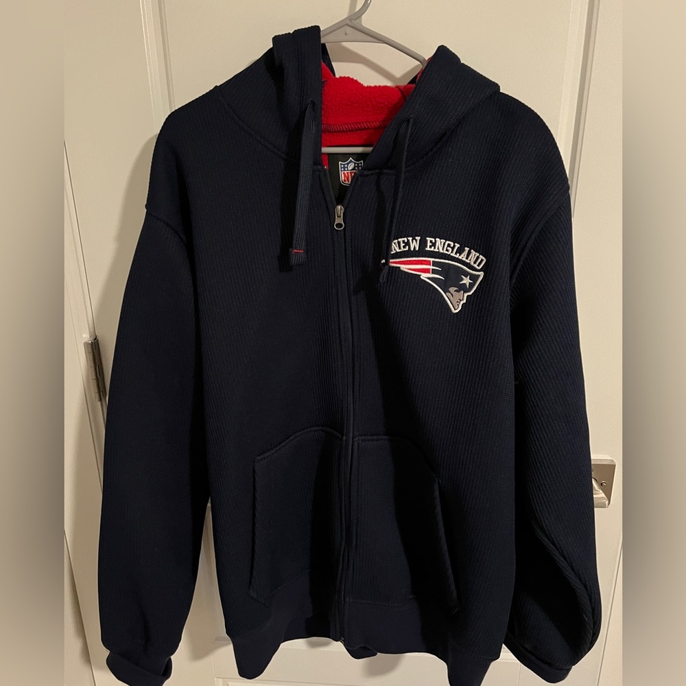 New England Patriots Zipper Hoodie